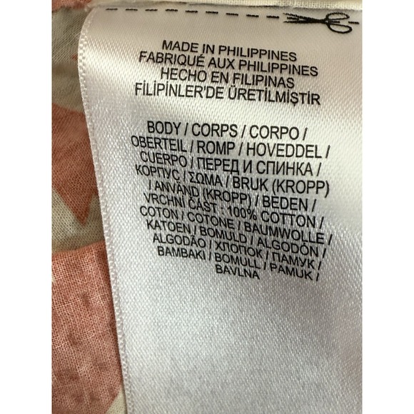 RRL Ralph Lauren Trade Blanket Aztec Seersucker Camp Skirt Size L Short Sleeve - Picture 9 of 9